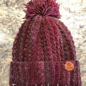 Handmade crochet teen/adult small slouchy toque